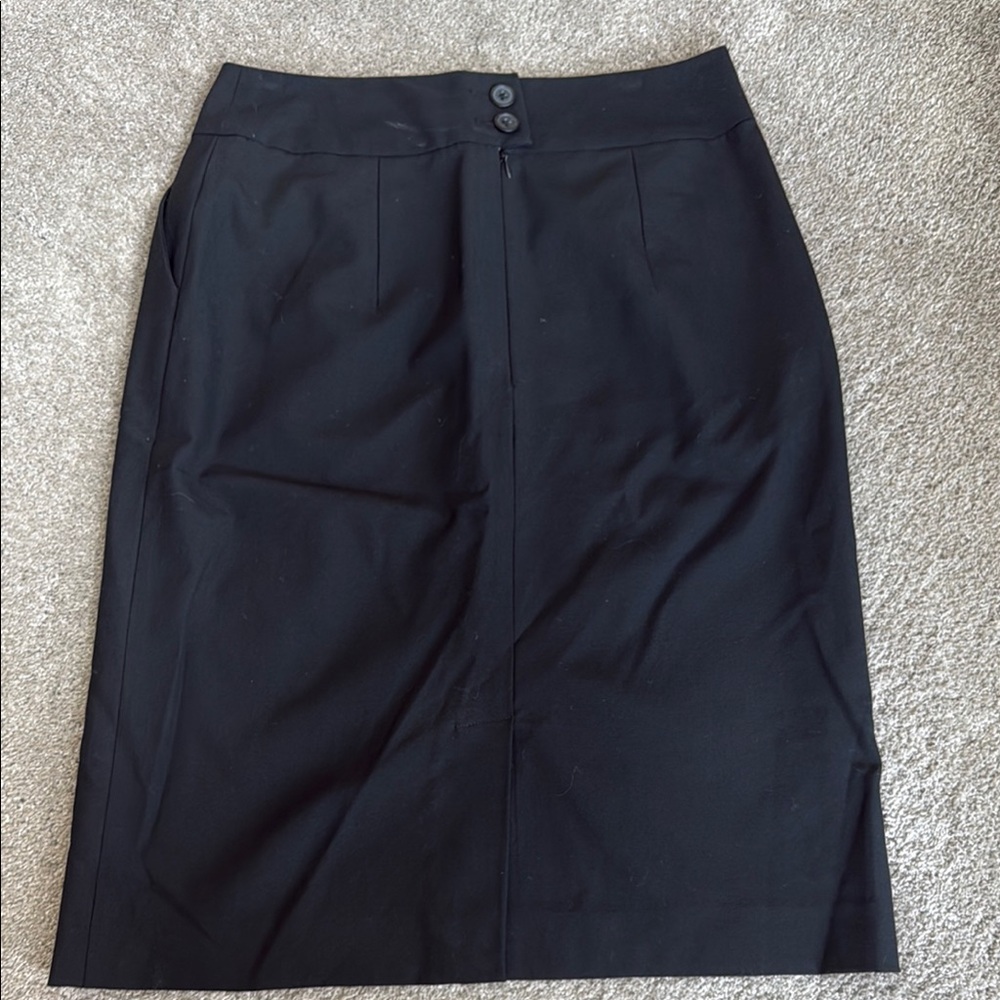 Mossimo Supply Co Black Knee-Length Pencil Skirt